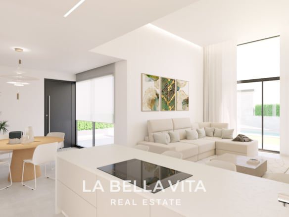 Modern Villas of new construction for sale in Balcón de Finestrat, Costa Blanca North