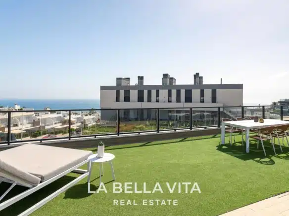 New Build Apartments with sea views for sale in Gran Alacant, Alicante, Spain
