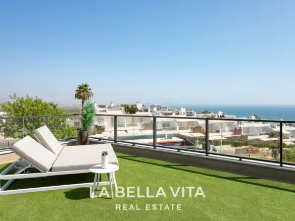 New Build Apartments with sea views for sale in Gran Alacant, Alicante, Spain