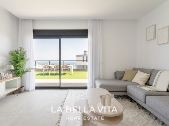 New Build Apartments with sea views for sale in Gran Alacant, Alicante, Spain