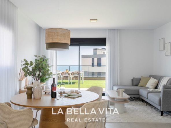 New Build Apartments with sea views for sale in Gran Alacant, Alicante, Spain