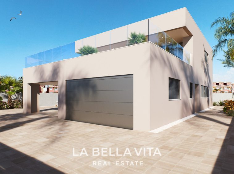 Elegant and Classy new build villa with sea views for sale in Torre de la Horadada, Alicante