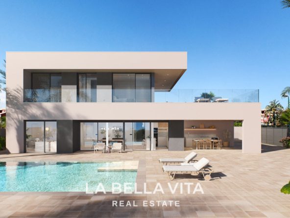 Elegant and Classy new build villa with sea views for sale in Torre de la Horadada, Alicante