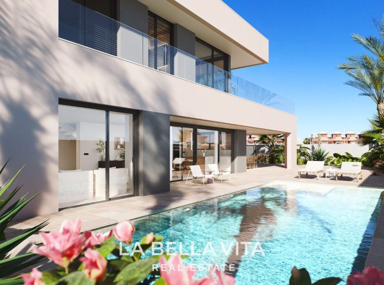 Elegant and Classy new build villa with sea views for sale in Torre de la Horadada, Alicante