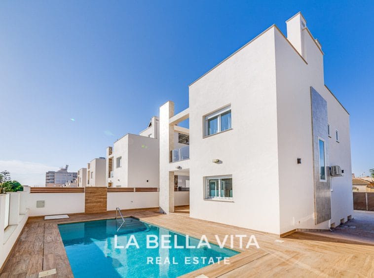 New Build Villa with sea views for sale in Aguas Nuevas, Torrevieja, Alicante, Spain