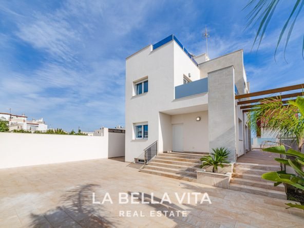 New Build Villa with sea views for sale in Aguas Nuevas, Torrevieja, Alicante, Spain