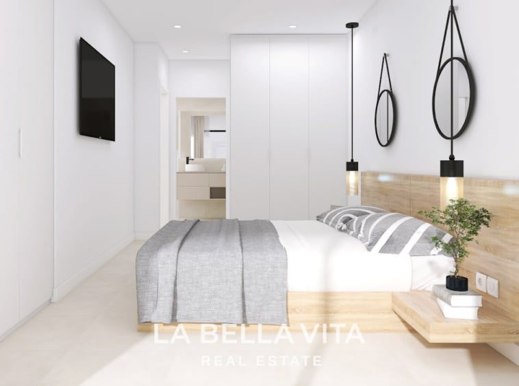 New Build beach Properties with sea views for sale in Torre de la Horadada, Alicante, Spain