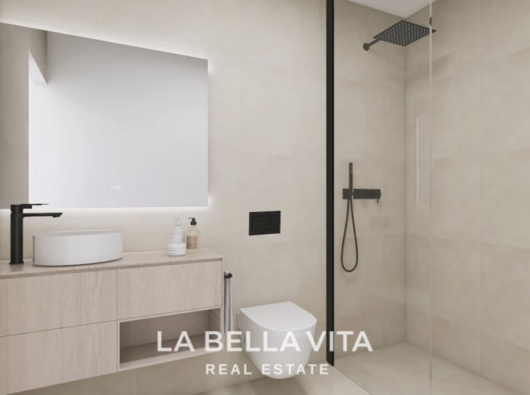 New Build beach Properties with sea views for sale in Torre de la Horadada, Alicante, Spain