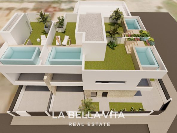 New Build beach Properties with sea views for sale in Torre de la Horadada, Alicante, Spain