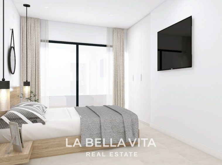 New Build beach Properties with sea views for sale in Torre de la Horadada, Alicante, Spain