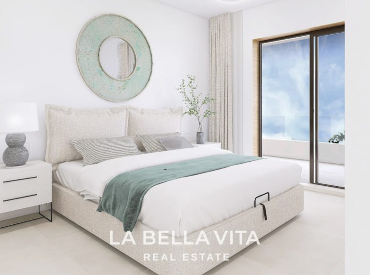 New Build beach Properties with sea views for sale in Torre de la Horadada, Alicante, Spain
