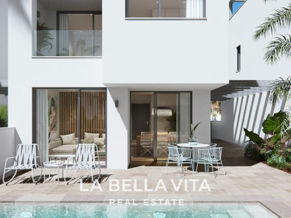 Luxury new properties with sea views for sale in Torre de la Horadada, Alicante