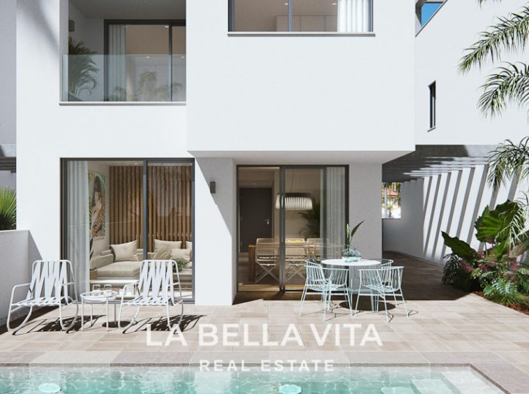 Luxury new properties with sea views for sale in Torre de la Horadada, Alicante