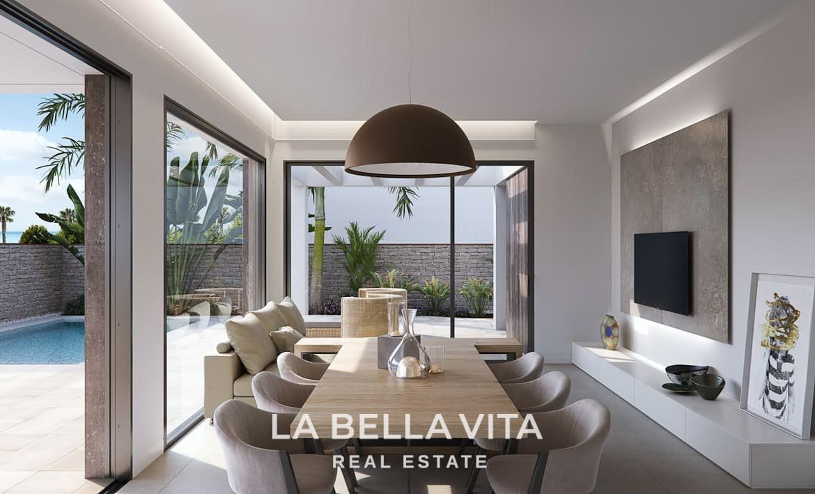 Luxury new properties with sea views for sale in Torre de la Horadada, Alicante