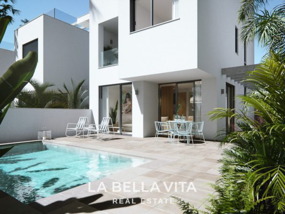 Luxury new properties with sea views for sale in Torre de la Horadada, Alicante