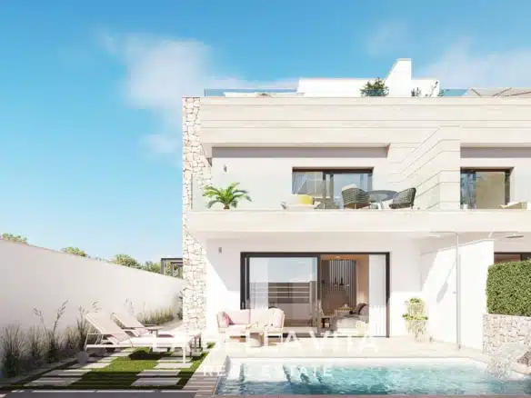 Spacious Semi-detached Properties for sale in San Pedro del Pinatar, Murcia
