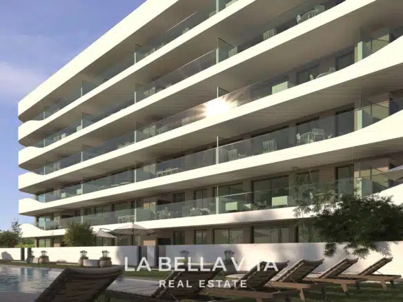 Key Ready Ground floor Apartment by the beach for sale in Arenales del Sol, Alicante, Spain