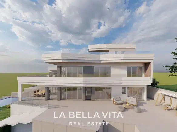 New Build Luxury Properties with sea views for sale in Dehesa de Campoamor, Orihuela Costa, Alicante, Spain