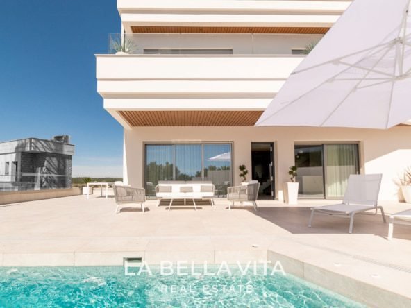 New Build Luxury Properties with sea views for sale in Dehesa de Campoamor, Orihuela Costa, Alicante, Spain