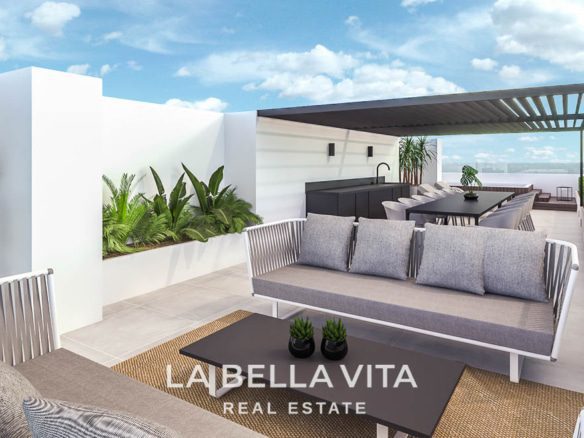 Modern new build Apartments with sea views for sale in Guardamar del Segura, Alicante