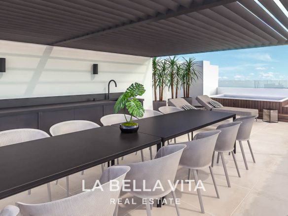 Modern new build Apartments with sea views for sale in Guardamar del Segura, Alicante