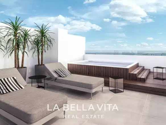 Modern new build Apartments with sea views for sale in Guardamar del Segura, Alicante
