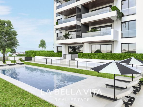 Modern new build Apartments with sea views for sale in Guardamar del Segura, Alicante