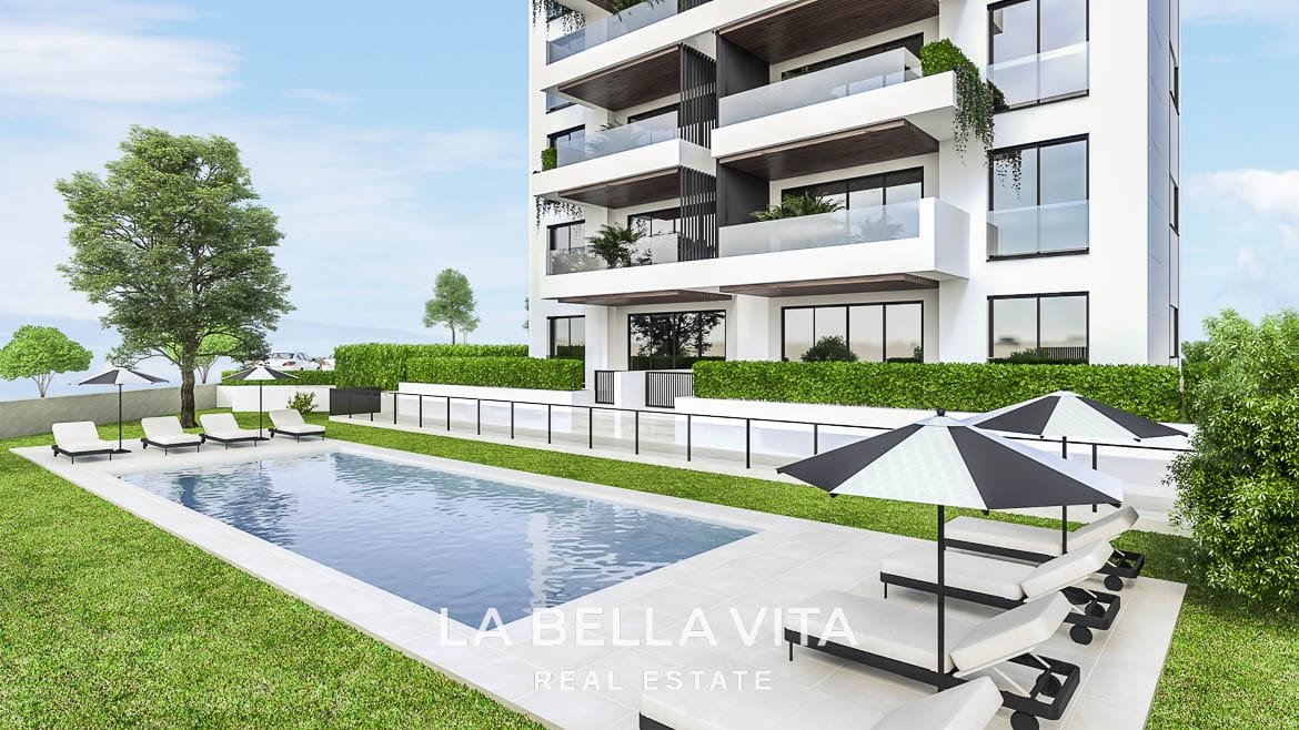 Modern new build Apartments with sea views for sale in Guardamar del Segura, Alicante