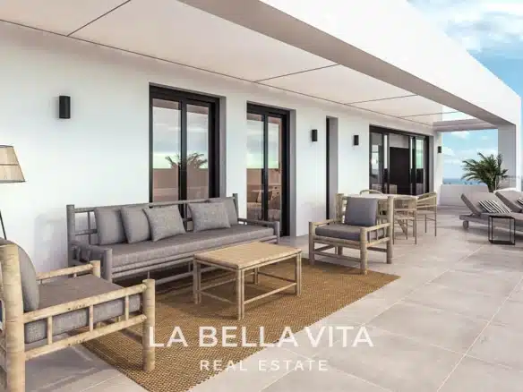 Modern new build Apartments with sea views for sale in Guardamar del Segura, Alicante