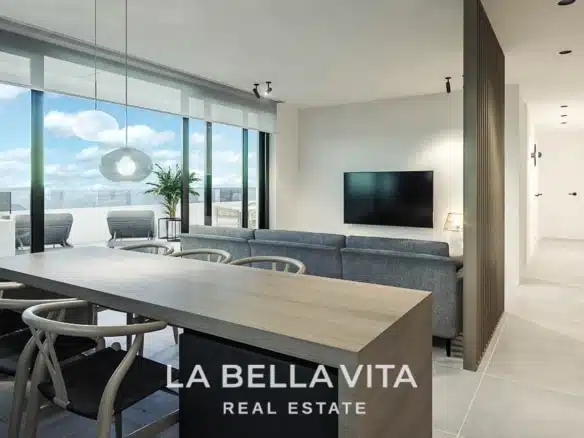 Modern new build Apartments with sea views for sale in Guardamar del Segura, Alicante