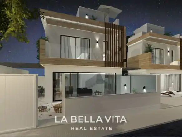 Modern New Build Villa with private pool, close to the beach for Sale in San Pedro del Pinatar, Murcia, Spain