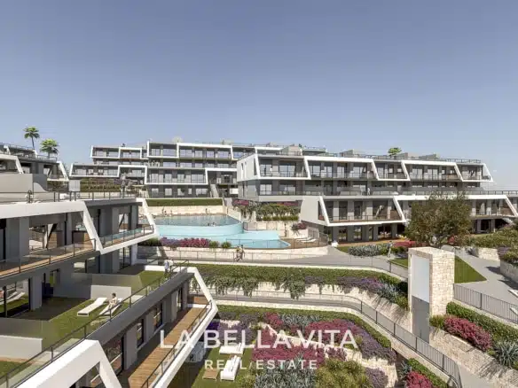 New Build Apartments with sea views for sale in Gran Alacant, Alicante