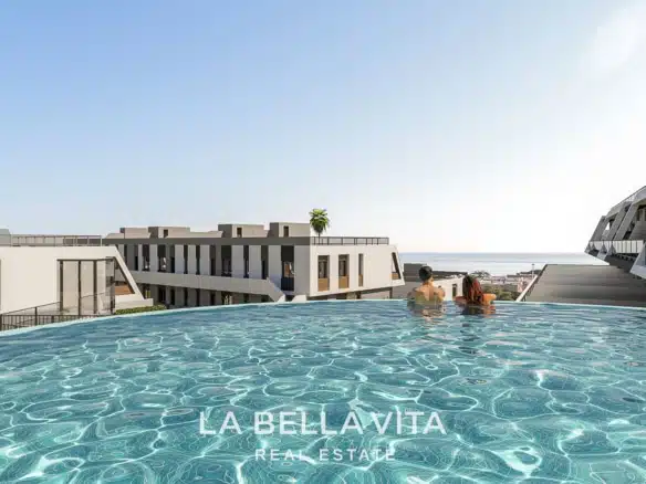 New Build Apartments with sea views for sale in Gran Alacant, Alicante