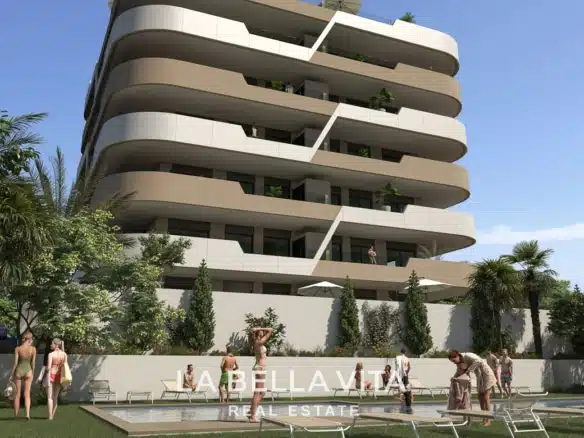 New Build Beach Apartments for sale in Los Arenales del Sol, Alicante