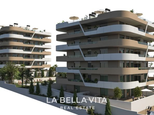 New Build Beach Apartments for sale in Los Arenales del Sol, Alicante