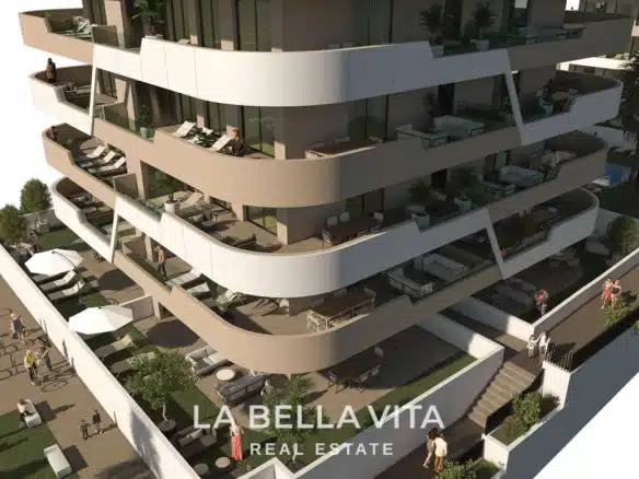 New Build Beach Apartments for sale in Los Arenales del Sol, Alicante