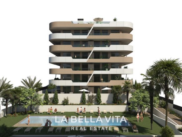 New Build Beach Apartments for sale in Los Arenales del Sol, Alicante