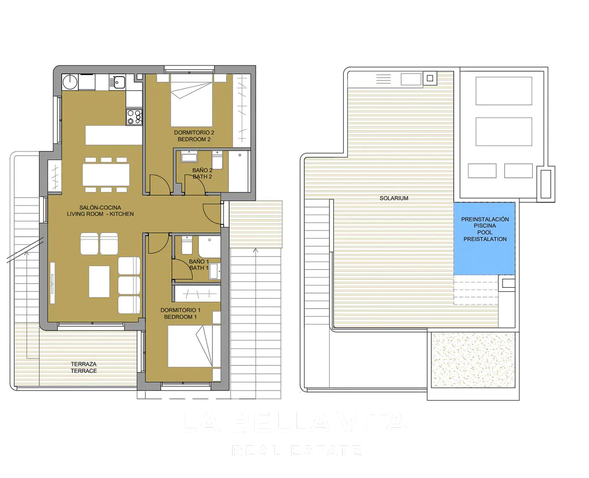 New Build Beachside Properties for sale in Torre de la Horadada, Costa Blanca South, Spain
