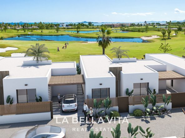 New Build Frontline Properties on Serena Golf, Los Alcazares, Murcia