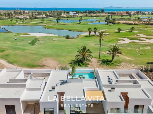 New Build Frontline Properties on Serena Golf, Los Alcazares, Murcia