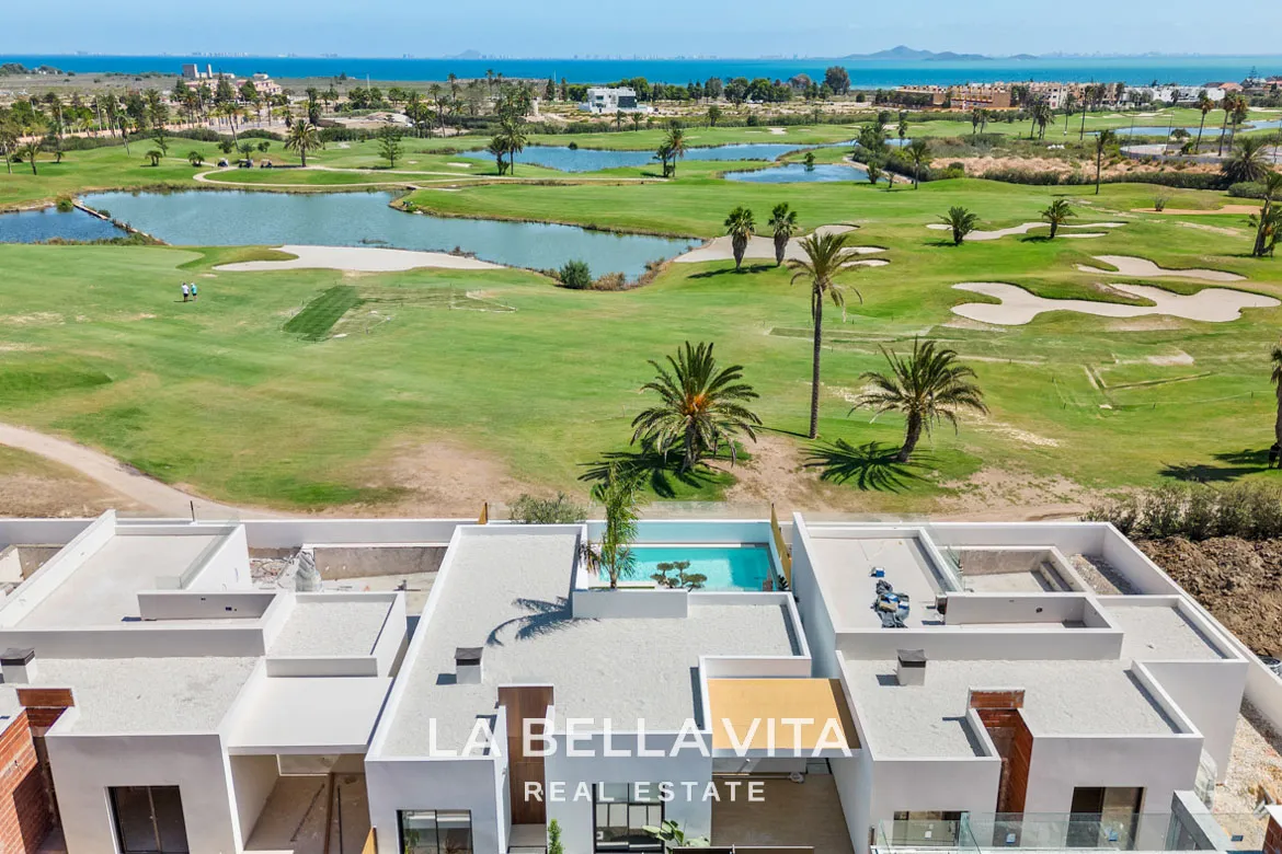 New Build Frontline Properties on Serena Golf, Los Alcazares, Murcia