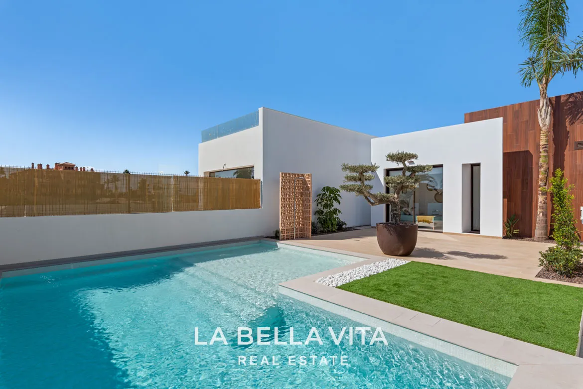 New Build Frontline Properties on Serena Golf, Los Alcazares, Murcia