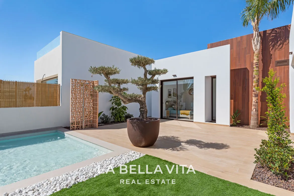 New Build Frontline Properties on Serena Golf, Los Alcazares, Murcia