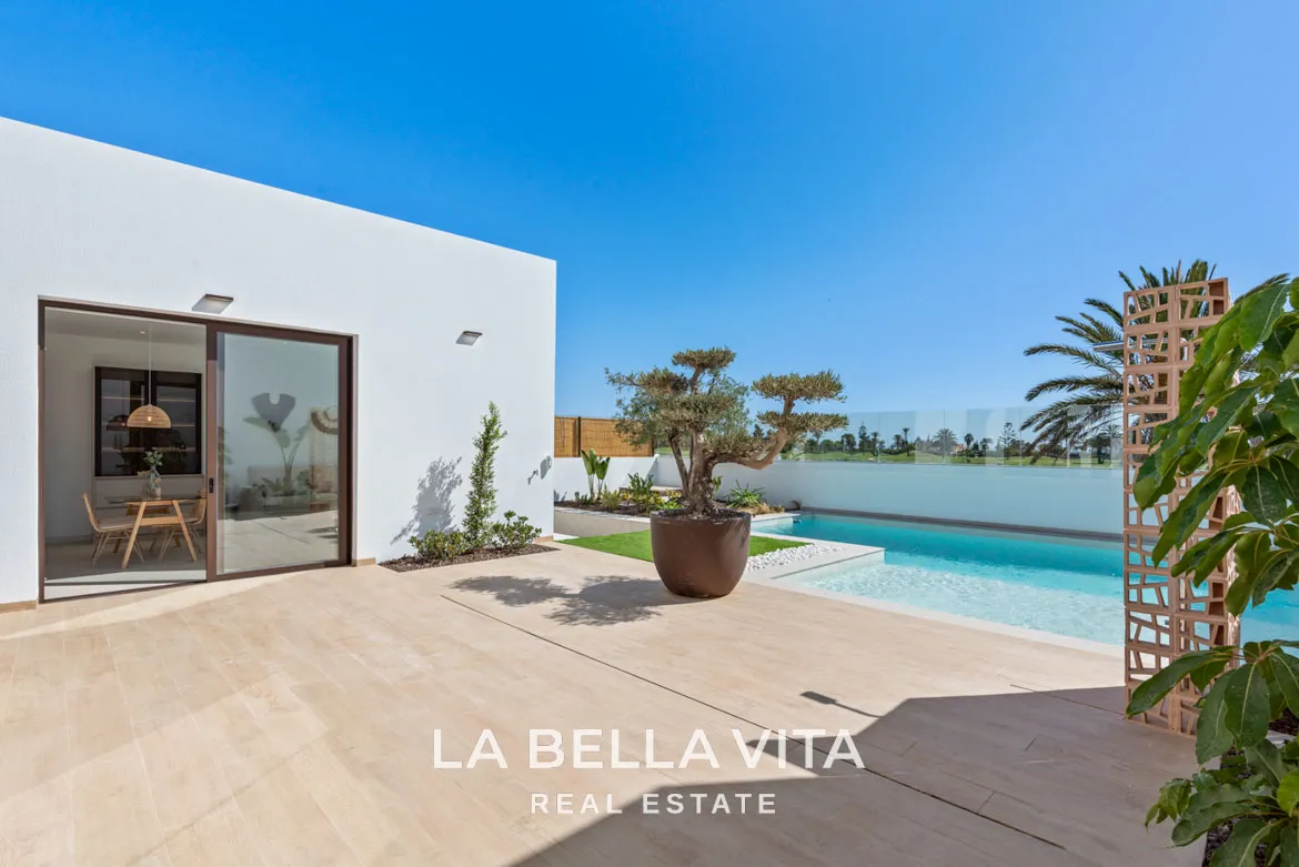 New Build Frontline Properties on Serena Golf, Los Alcazares, Murcia