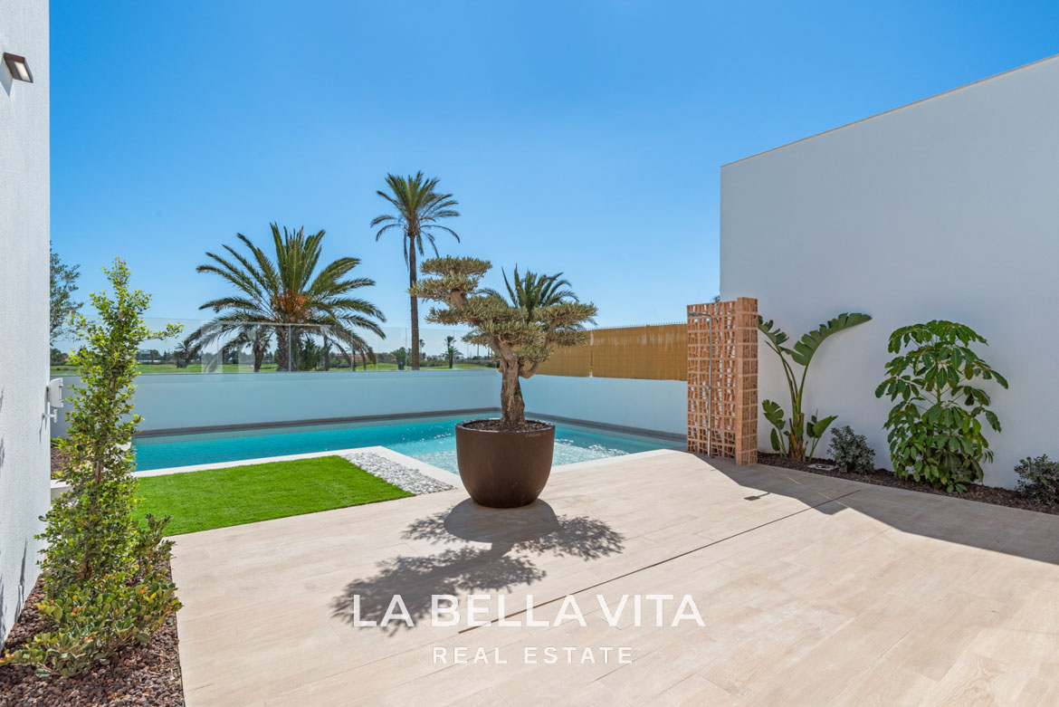 New Build Frontline Properties on Serena Golf, Los Alcazares, Murcia