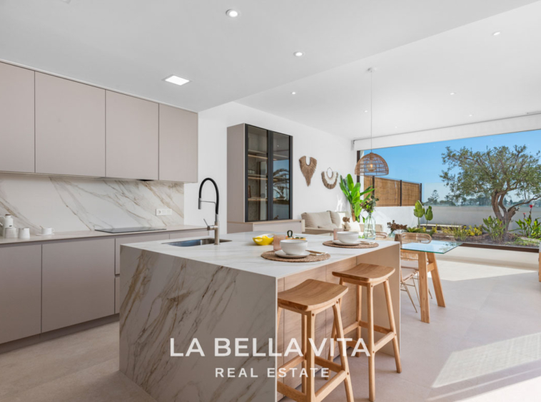 New Build Frontline Properties on Serena Golf, Los Alcazares, Murcia