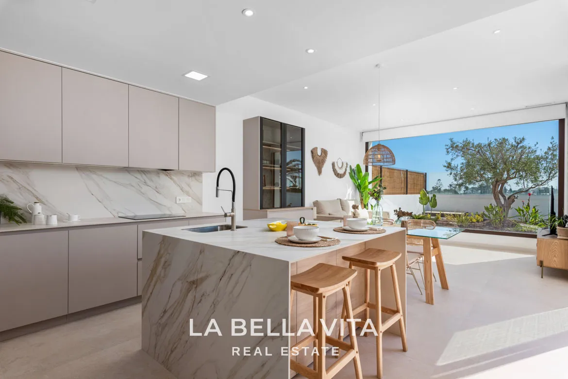 New Build Frontline Properties on Serena Golf, Los Alcazares, Murcia