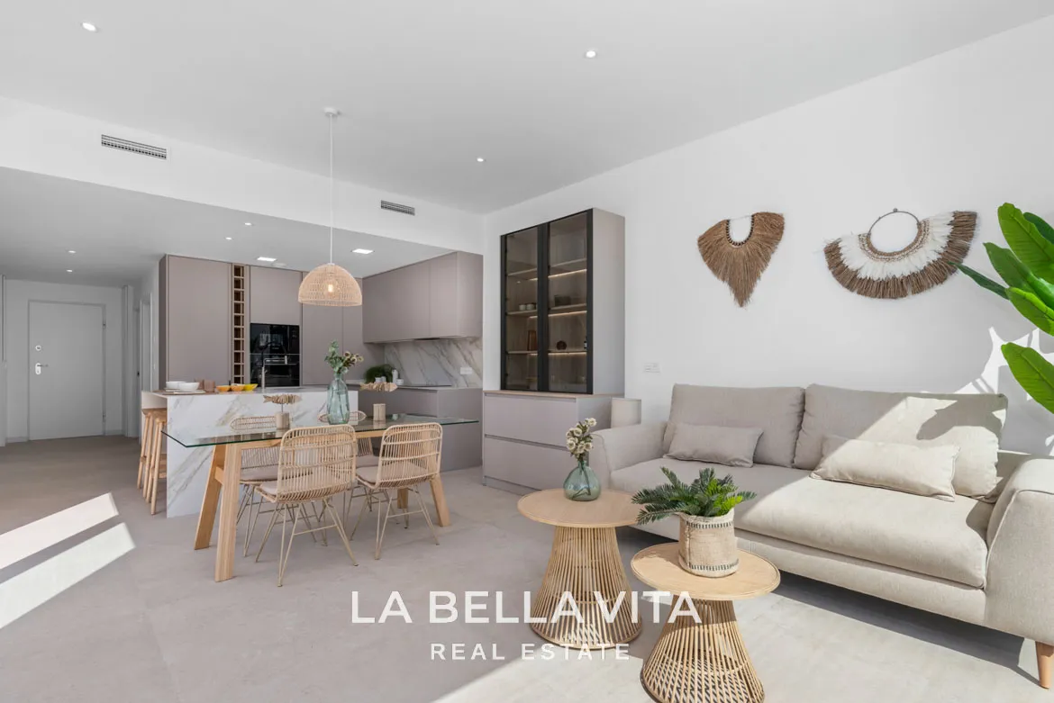 New Build Frontline Properties on Serena Golf, Los Alcazares, Murcia