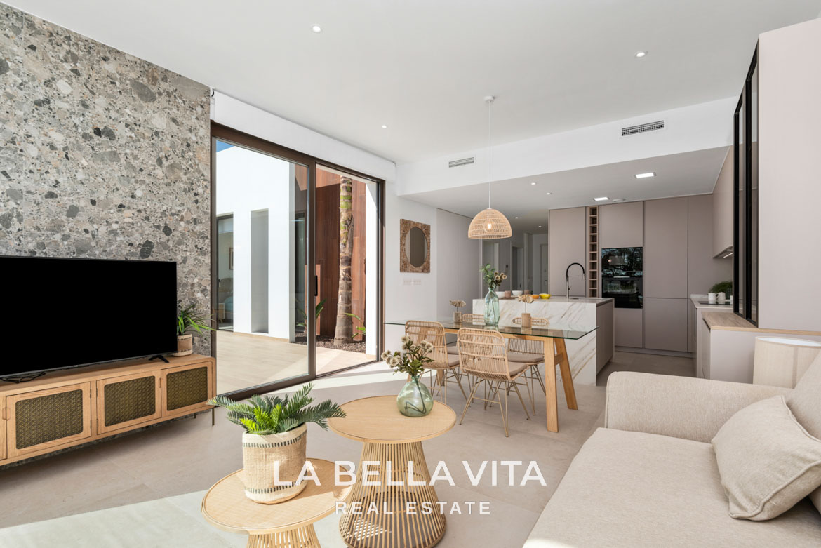 New Build Frontline Properties on Serena Golf, Los Alcazares, Murcia