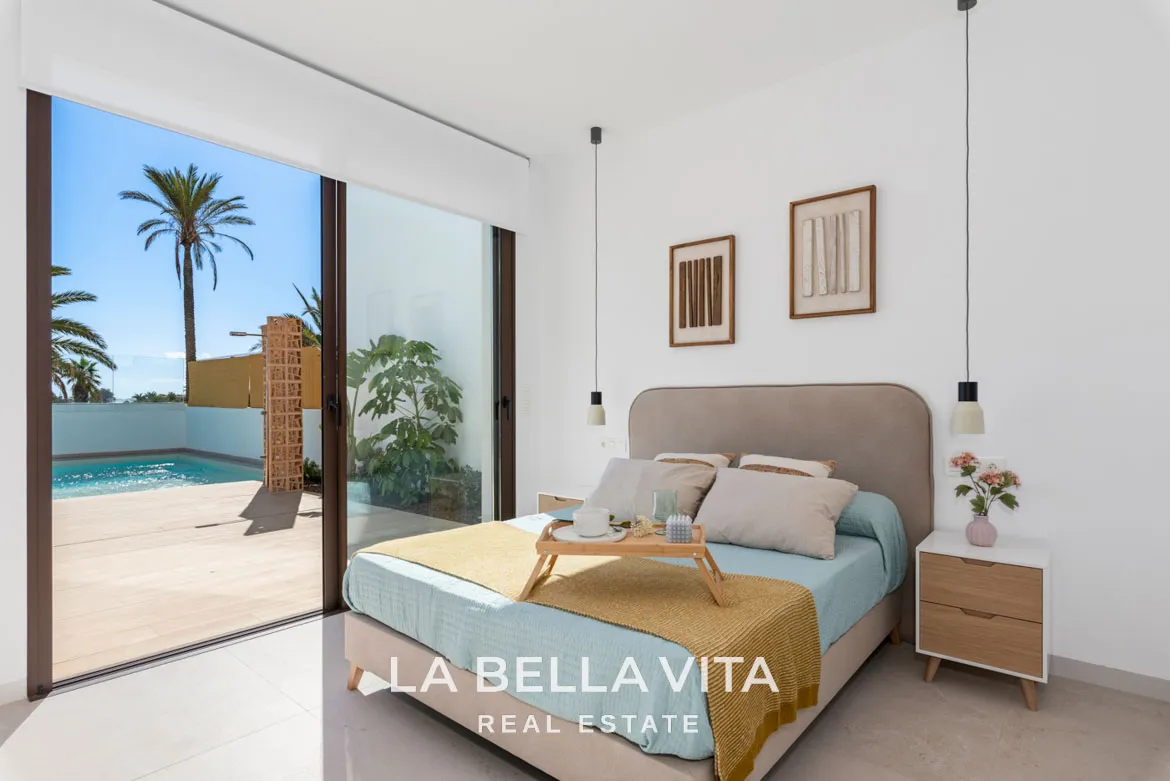 New Build Frontline Properties on Serena Golf, Los Alcazares, Murcia